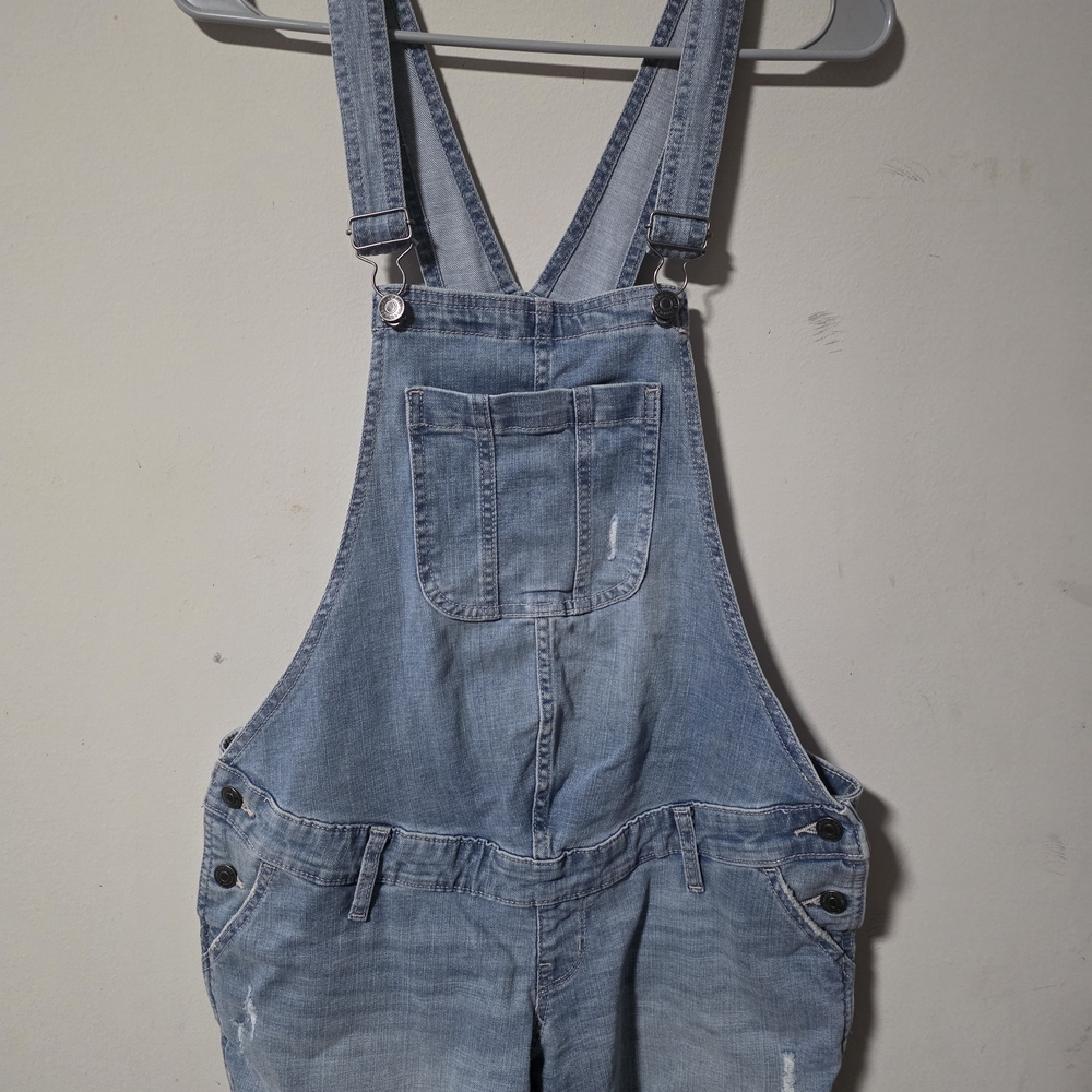 Light Wash Denim Overalls